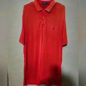 Polo Ralph Lauren polo shirt XL tall red orange